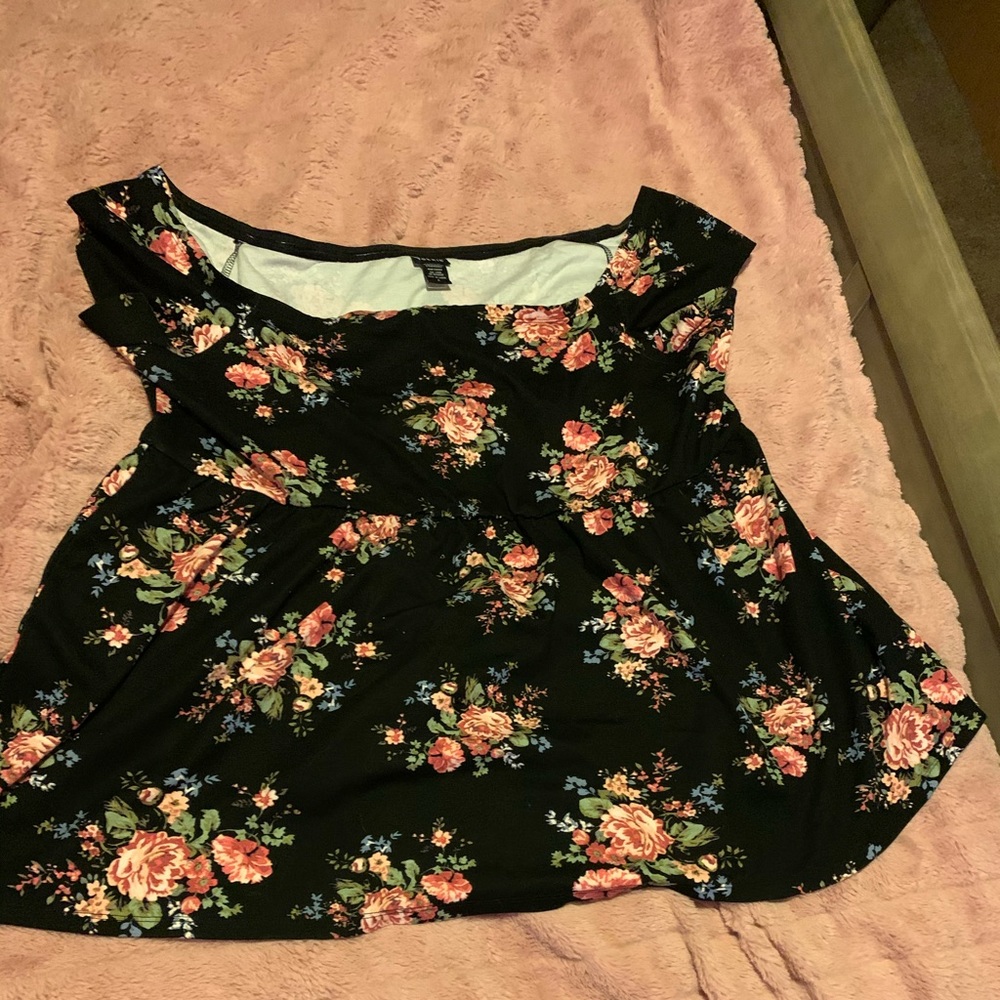 Torrid off the shoulder blouse